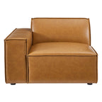 Restore 3-Piece Vegan Leather Sofa by Modway