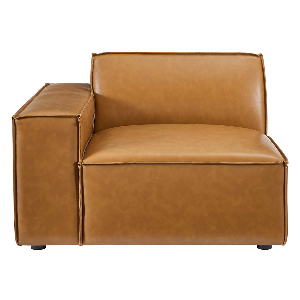 Restore 4-Piece Vegan Leather Sofa by Modway