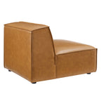 Restore 6-Piece Vegan Leather Sectional Sofa by Modway - EEI-4713