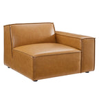 Restore 6-Piece Vegan Leather Sectional Sofa by Modway - EEI-4713