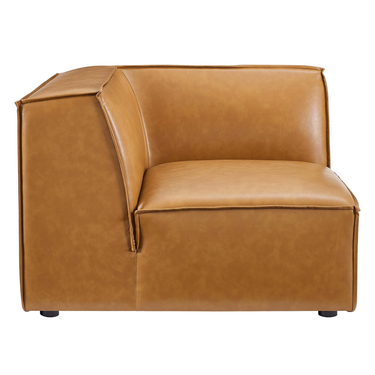 Restore 6-Piece Vegan Leather Sectional Sofa by Modway - EEI-4714