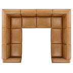 Restore 8-Piece Vegan Leather Sectional Sofa by Modway