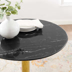 Verne Artificial Marble Dining Table by Modway