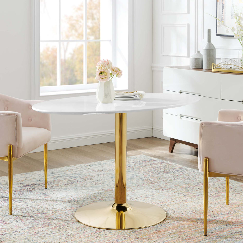 Verne Oval Dining Table by Modway