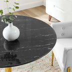 Verne Artificial Marble Dining Table by Modway