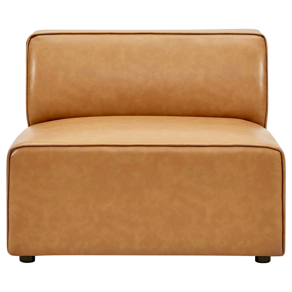 Mingle 8-Piece Vegan Leather Sectional Sofa Set by Modway