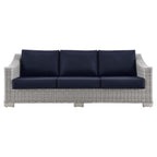 Conway Outdoor Patio Wicker Rattan Sofa by Modway