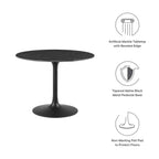 Lippa Round Faux Marble Dining Table by Modway