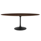Lippa 78" Oval Wood Dining Table by Modway - EEI-4888