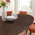 Lippa 78" Oval Wood Dining Table by Modway - EEI-4888
