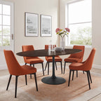Lippa 78" Oval Wood Dining Table by Modway - EEI-4888