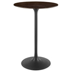 Lippa Round Wood Bar Table by Modway