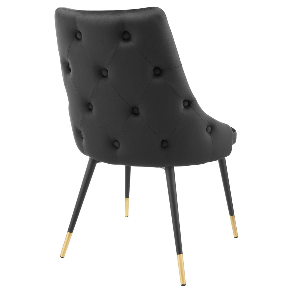 Adorn Performance Velvet Dining Side Chair Set of 2 by Modway