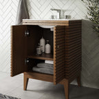 Ledger 24" Wood Bathroom Vanity Cabinet (Sink Basin Not Included) by Modway
