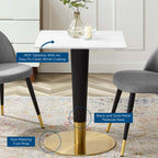 Zinque Square Dining Table by Modway