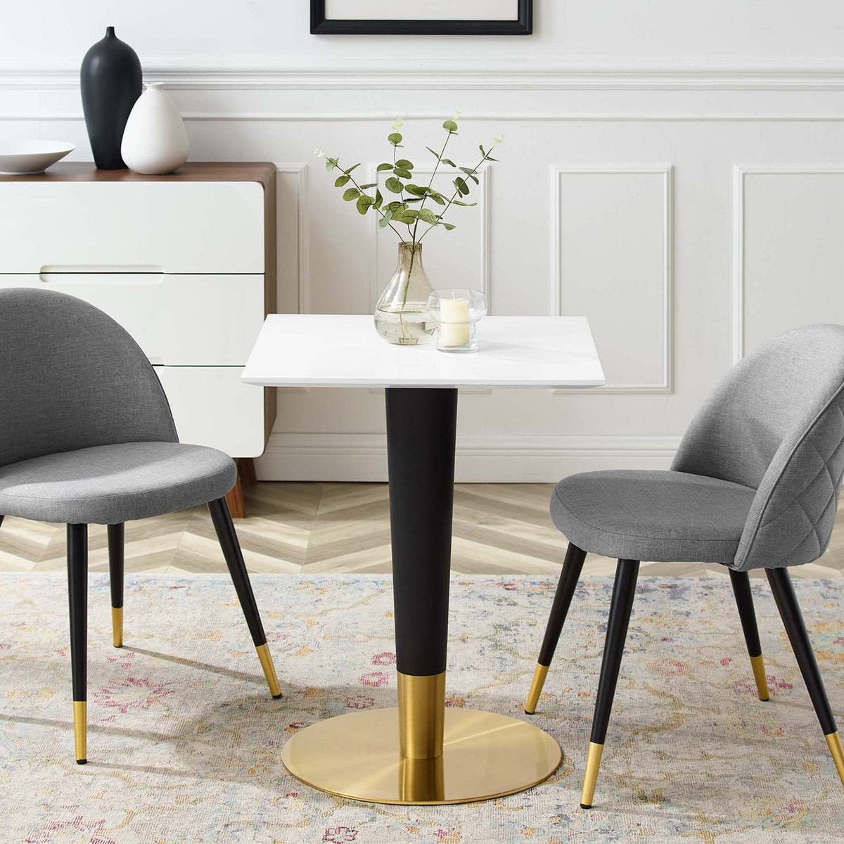 Zinque Square Dining Table by Modway