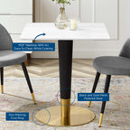 Zinque Square Dining Table by Modway