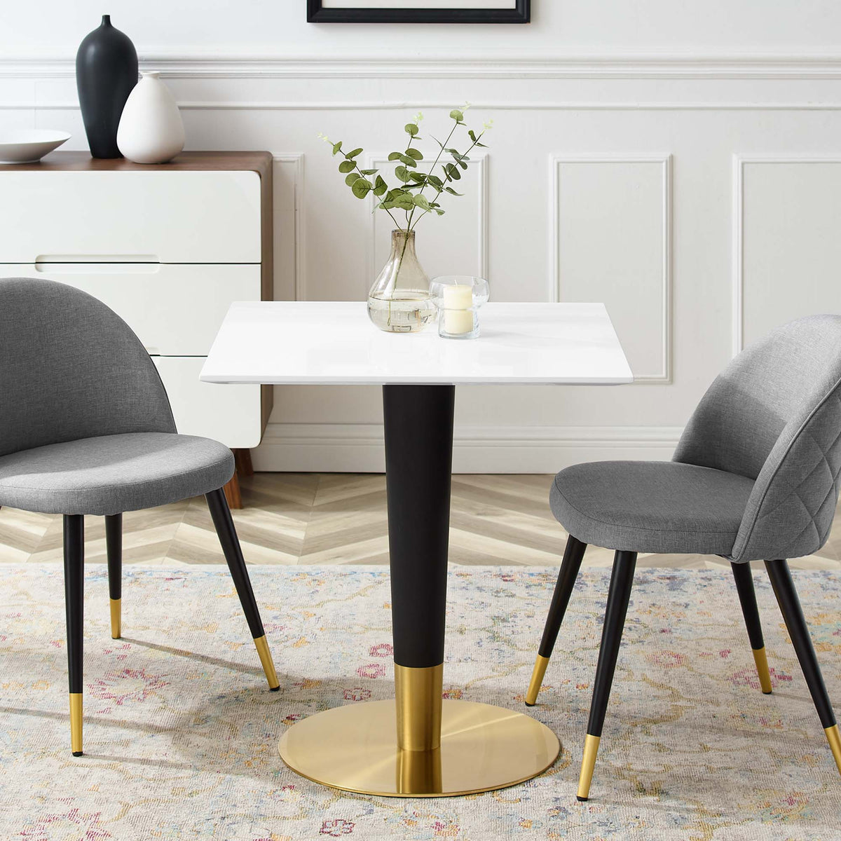 Zinque Square Dining Table by Modway