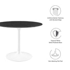 Lippa Round Faux Marble Dining Table by Modway