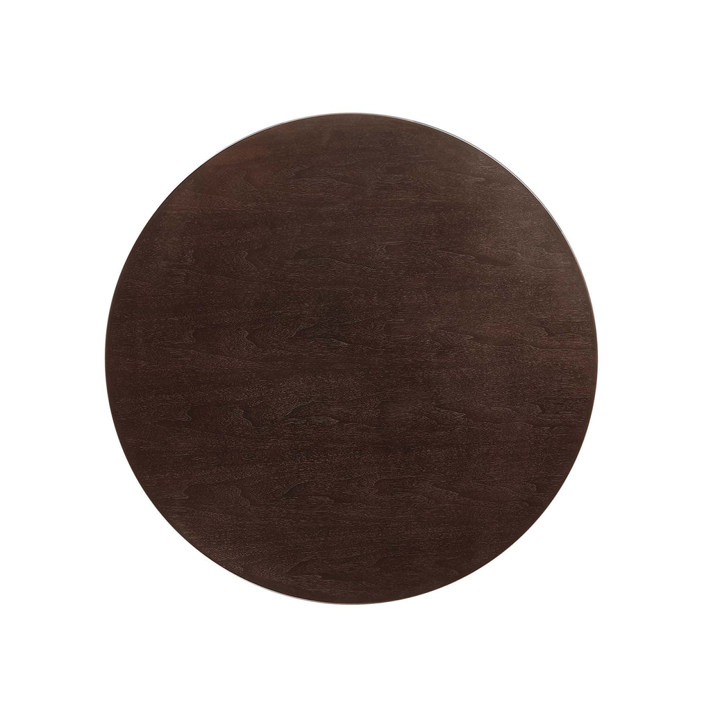 Lippa Round Wood Coffee Table by Modway