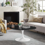 Lippa Round Faux Marble Coffee Table by Modway