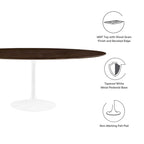 Lippa 78" Oval Wood Dining Table by Modway - EEI-5196