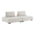 Saunter 2-Piece Tufted Fabric Fabric Loveseat by Modway