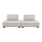 Saunter 2-Piece Tufted Fabric Fabric Loveseat by Modway