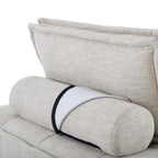 Saunter 5-Piece Tufted Fabric Fabric Sectional Sofa by Modway