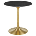 Lippa Round Faux Marble Dining Table by Modway