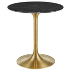 Lippa Round Faux Marble Dining Table by Modway