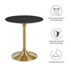 Lippa Round Faux Marble Dining Table by Modway