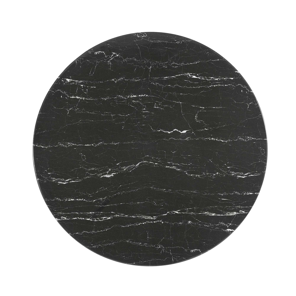 Lippa Round Faux Marble Dining Table by Modway