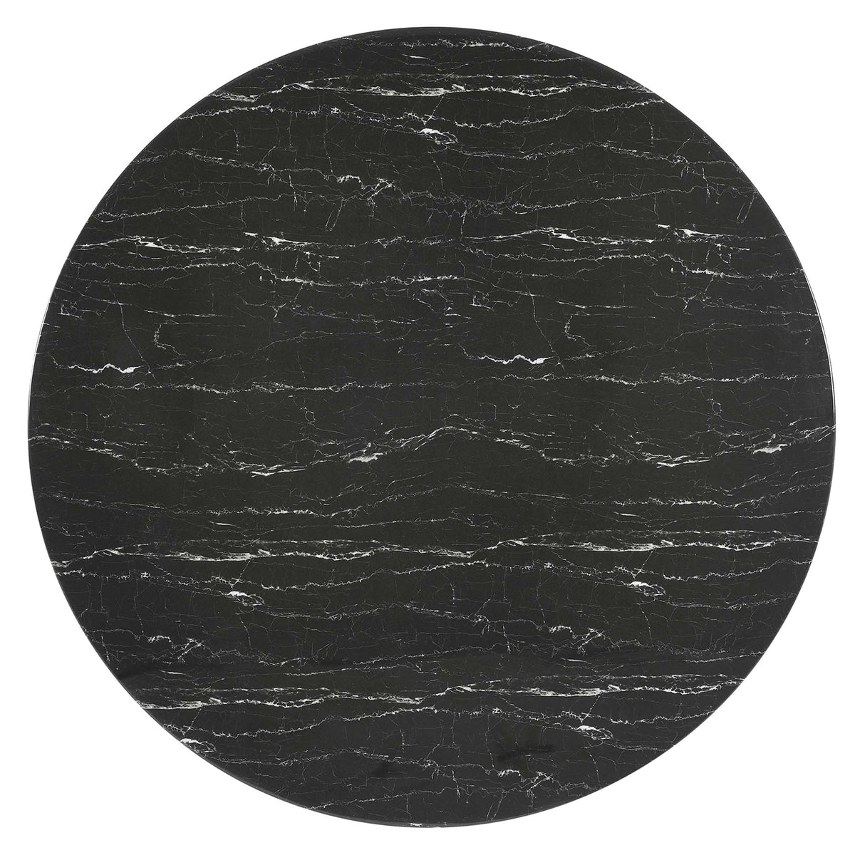 Lippa Round Faux Marble Dining Table by Modway