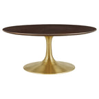 Lippa Round Wood Coffee Table by Modway