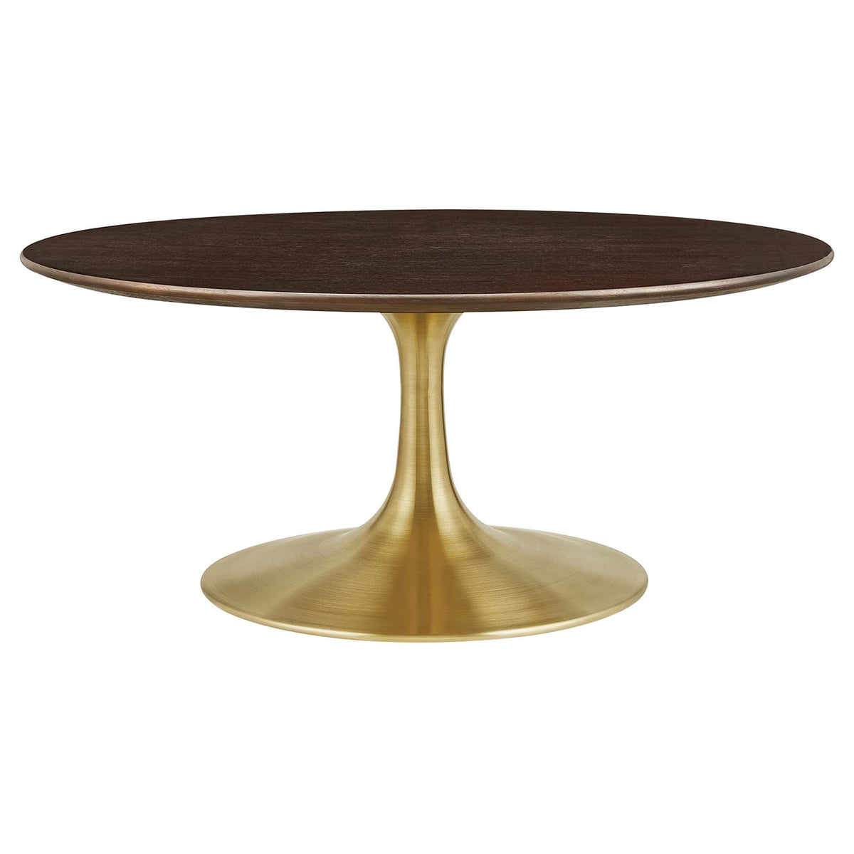 Lippa Round Wood Coffee Table by Modway