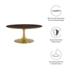 Lippa Round Wood Coffee Table by Modway