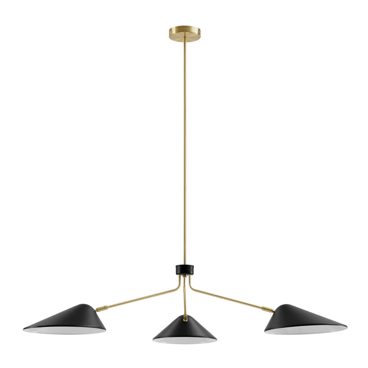 Journey 3-Light 14" Arm Pendant by Modway