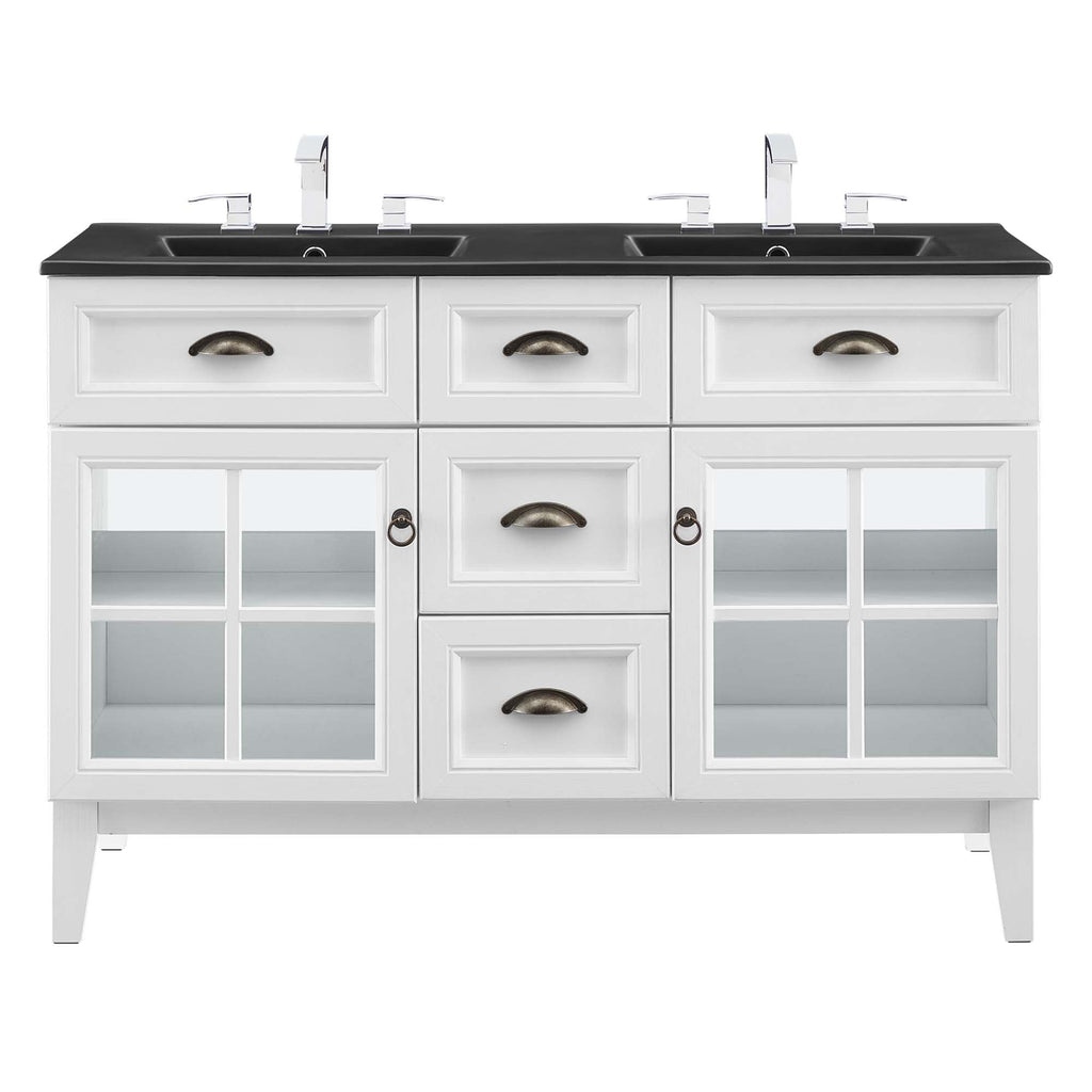 Isle 48" Double Bathroom Vanity Cabinet by Modway - EEI-5480