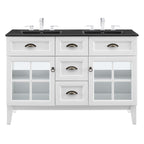 Isle 48" Double Bathroom Vanity Cabinet by Modway - EEI-5480