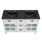 Isle 48" Double Bathroom Vanity Cabinet by Modway - EEI-5480