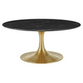 Lippa Round Faux Marble Coffee Table by Modway