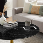 Lippa Round Faux Marble Coffee Table by Modway