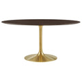 Lippa 60" Oval Wood Dining Table by Modway - EEI-5524