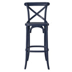 Gear Bar Stool by Modway - Black / Gray / Midnight Blue / Natural / Walnut / White (EEI-5563)