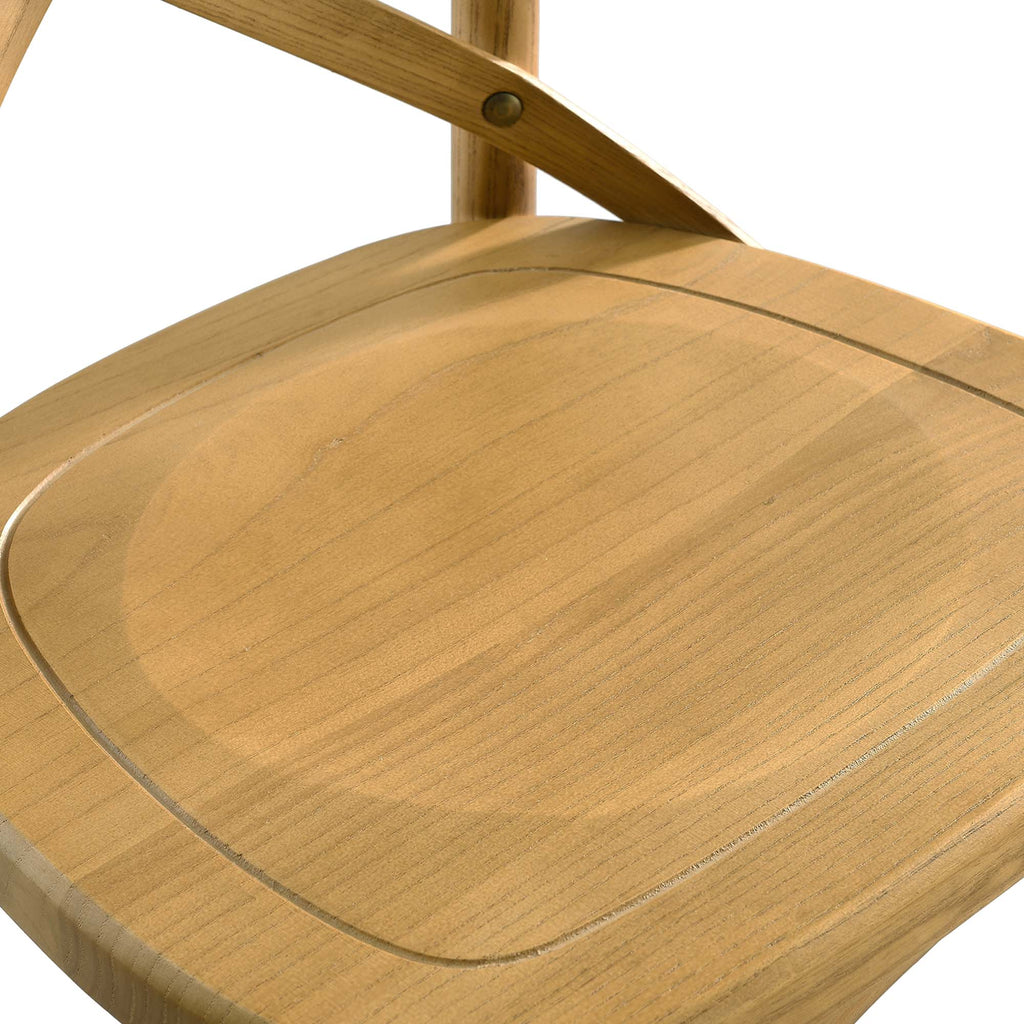 Gear Bar Stool by Modway - Black / Gray / Midnight Blue / Natural / Walnut / White (EEI-5563)