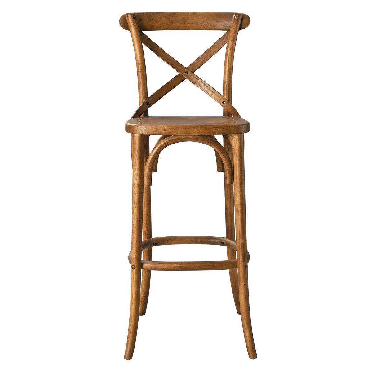 Gear Bar Stool by Modway - Black / Gray / Midnight Blue / Natural / Walnut / White (EEI-5563)