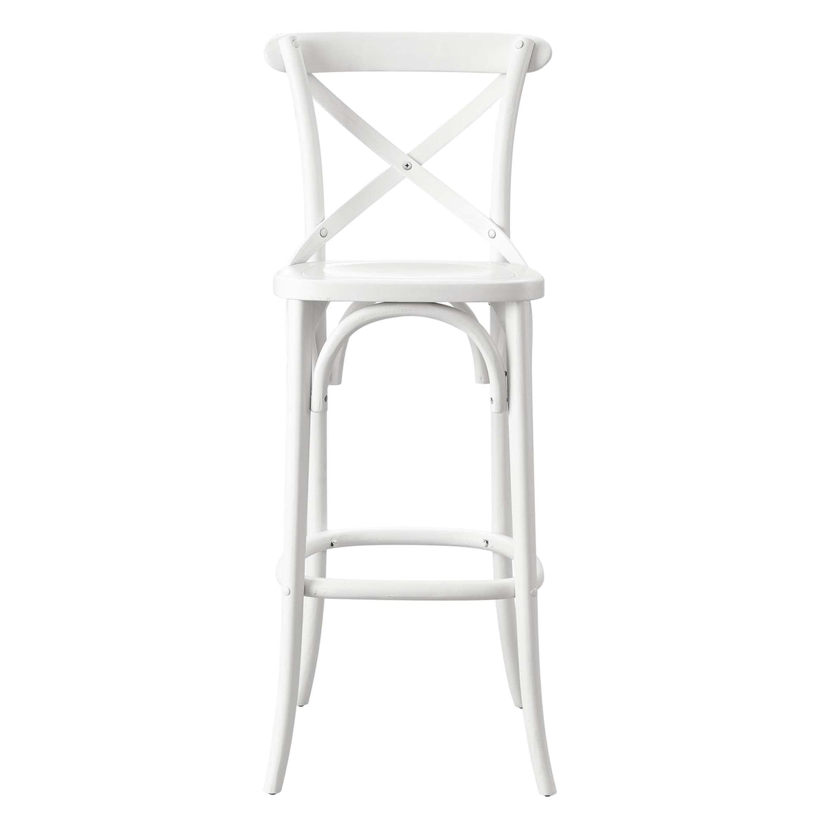 Gear Bar Stool by Modway - Black / Gray / Midnight Blue / Natural / Walnut / White (EEI-5563)