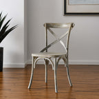 Gear Dining Side Chair by Modway - Black / Gray / Midnight Blue / Natural / Walnut / White
