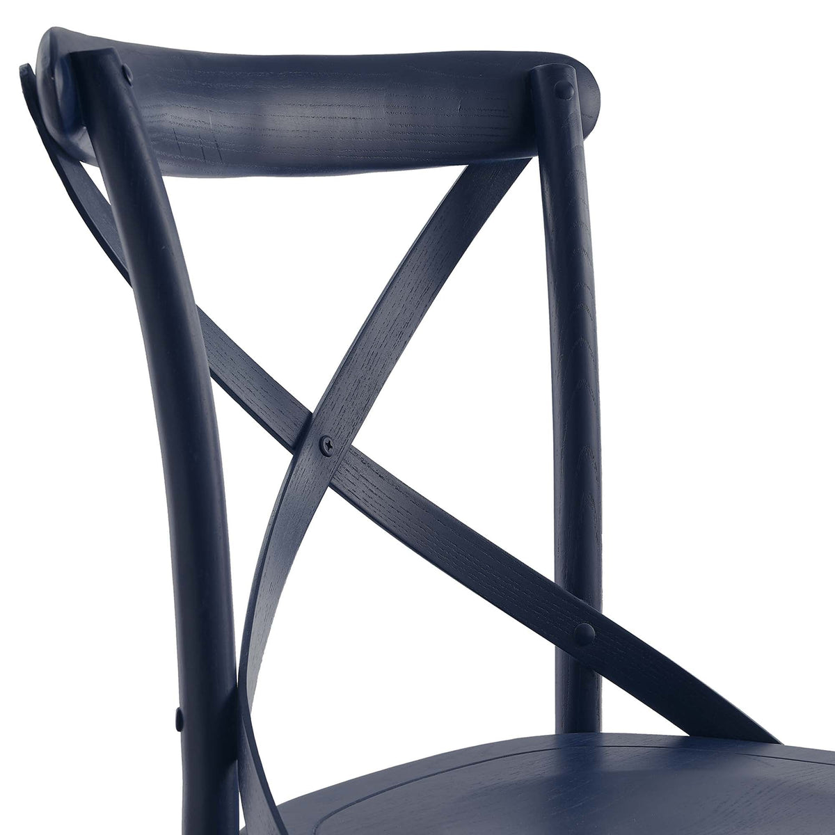 Gear Dining Side Chair by Modway - Black / Gray / Midnight Blue / Natural / Walnut / White